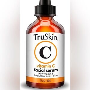 NEW TruSkin Vitamin C Facial Serum w/ Vitamin E + Hyaluronic Acid + Aloe 60mL